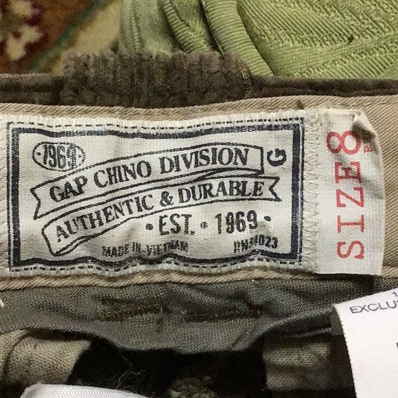 GAP BOYS CORDUROY DRESS PANTS - Picture 4 of 9